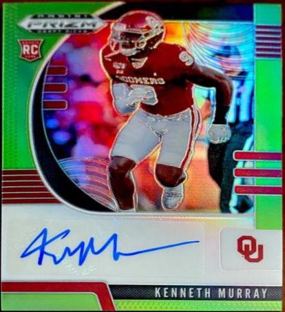 Kenneth Murray [Autograph Neon Green Prizm] #171