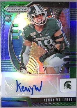 Kenny Willekes [Autograph Purple Green Prizm] #225