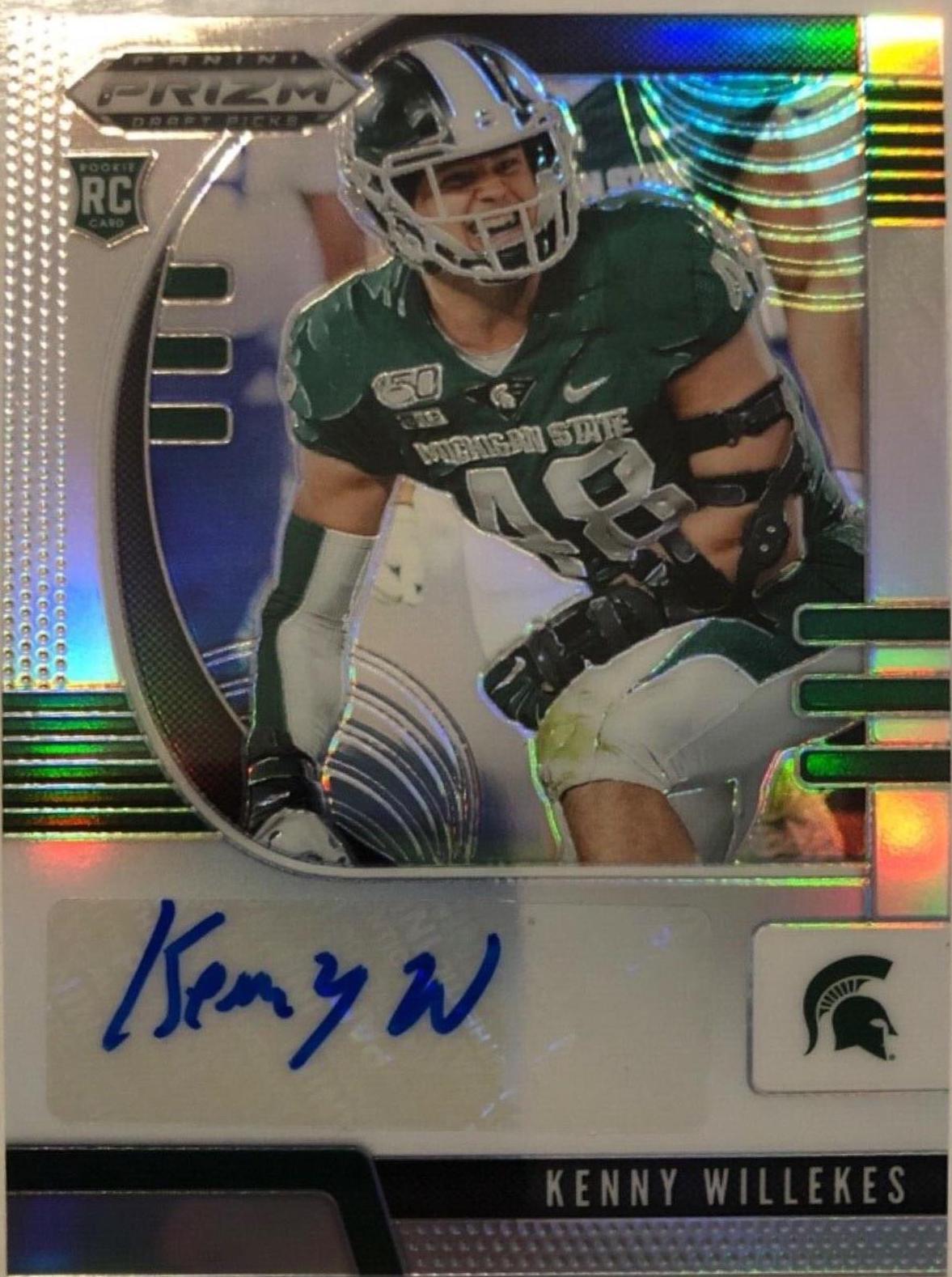 Kenny Willekes [Autograph Snakeskin Prizm] #225