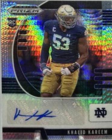 Khalid Kareem [Autograph Hyper Prizm] #183