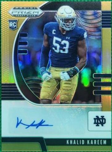Khalid Kareem [Autograph Orange Prizm] #183