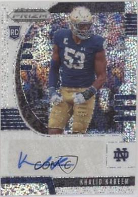 Khalid Kareem [Autograph White Sparkle Prizm] #183