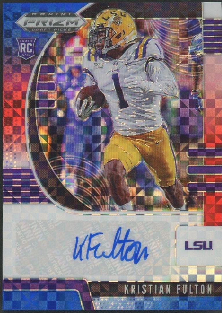 Kristian Fulton [Autograph Red White Blue Prizm] #158