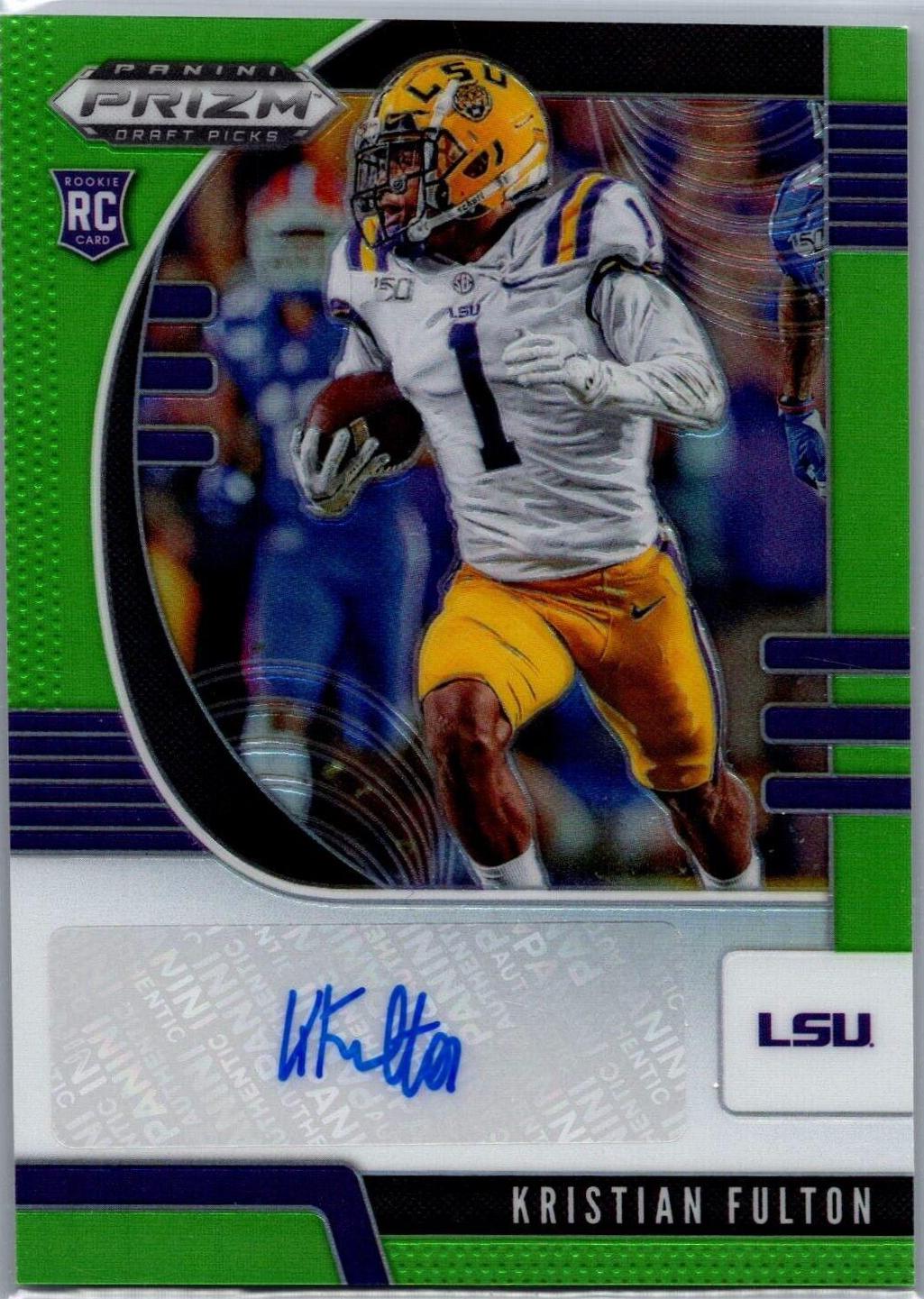 Kristian Fulton [Green Prizm] #158