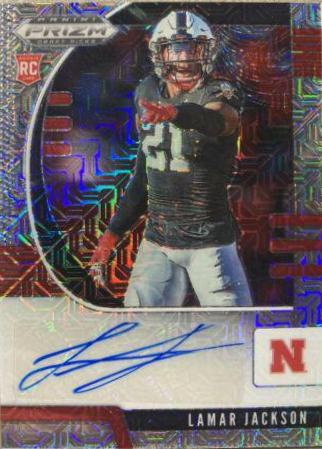 Lamar Jackson [Autograph Mojo Prizm] #116