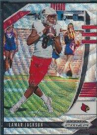 Lamar Jackson [Blue Wave Prizm] #63