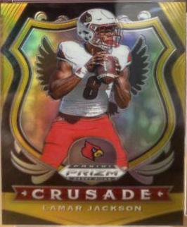 Lamar Jackson [Gold Prizm] #70