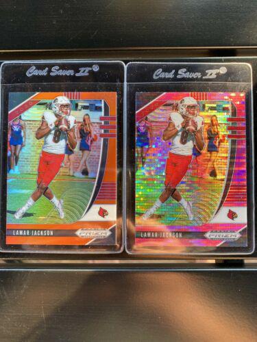 Lamar Jackson [Pink Pulsar Prizm] #63