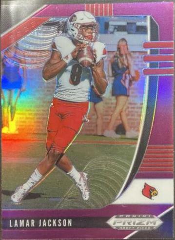 Lamar Jackson [Purple Prizm] #63