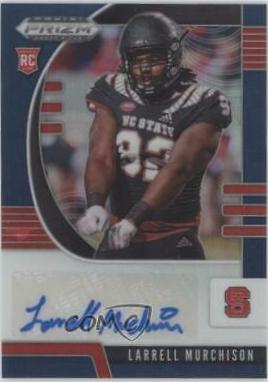 Larrell Murchison [Autograph Blue Prizm] #193