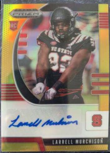 Larrell Murchison [Autograph Gold Prizm] #193