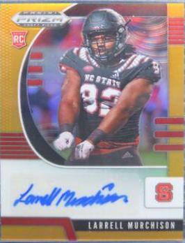 Larrell Murchison [Autograph Orange Prizm] #193