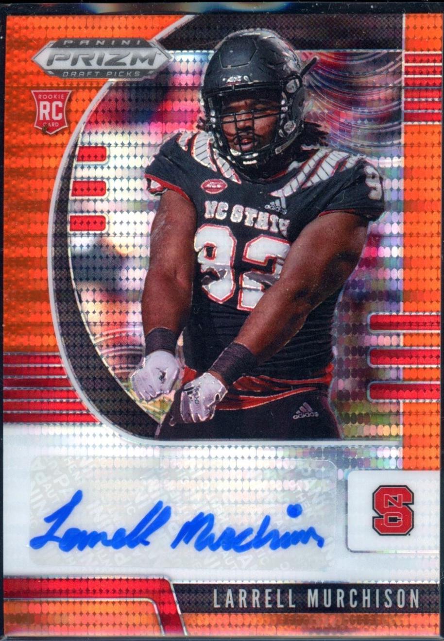 Larrell Murchison [Autograph Orange Pulsar Prizm] #193