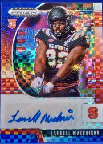 Larrell Murchison [Autograph Red White Blue Prizm] #193