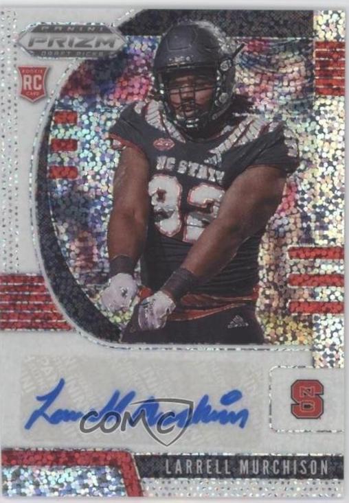 Larrell Murchison [Autograph White Sparkle Prizm] #193