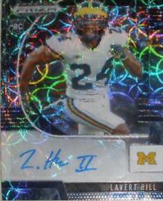 Lavert Hill [Autograph Camo Prizm] #251