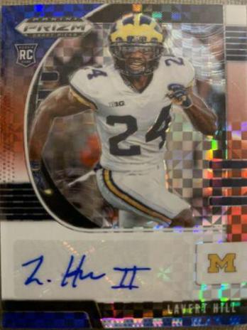 Lavert Hill [Autograph Red Prizm] #251