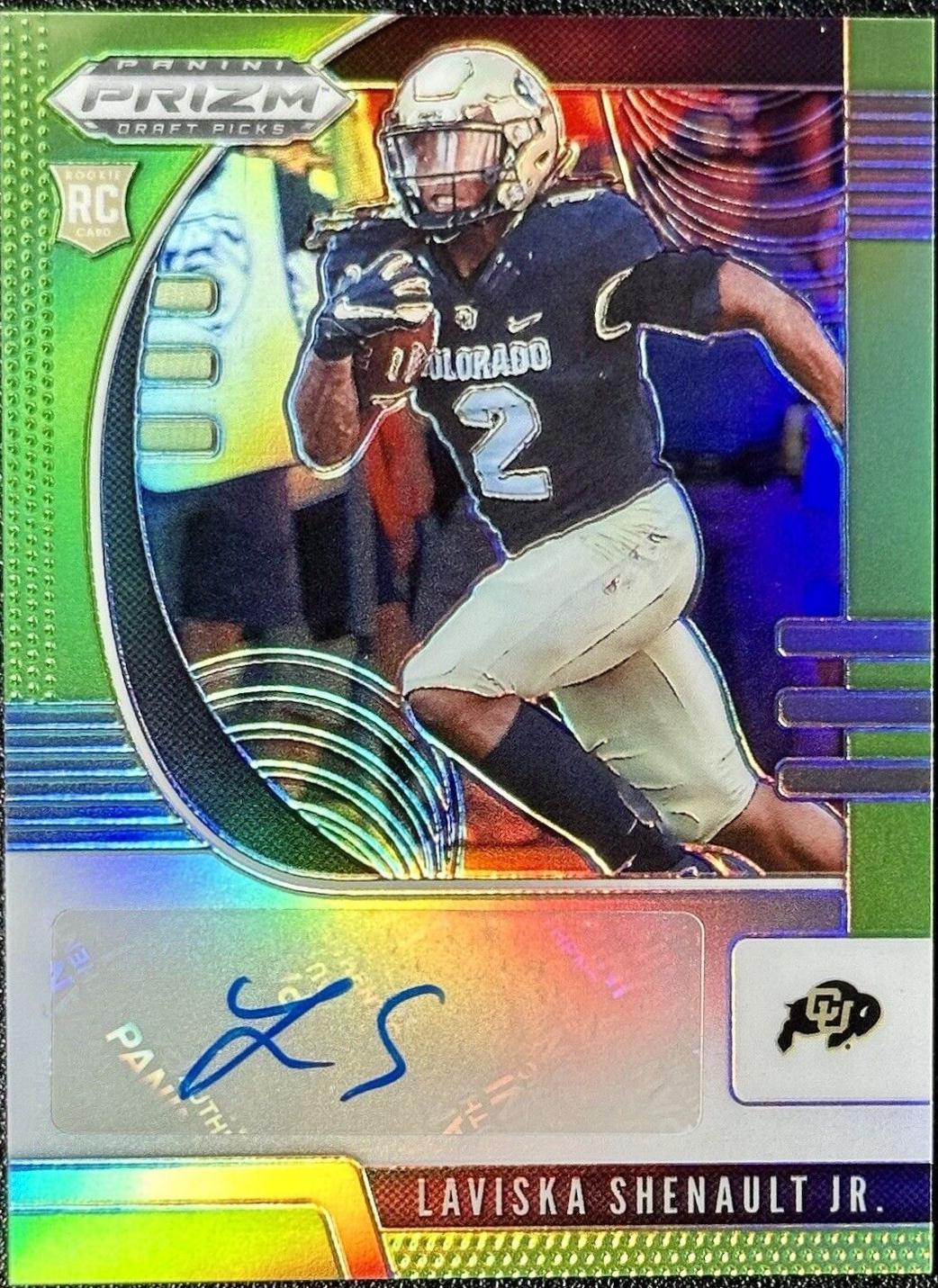 Laviska Shenault Jr. [Autograph Neon Green Prizm] #108