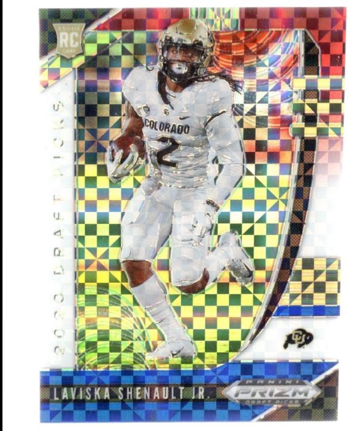 Laviska Shenault Jr. [Red, White, Blue Prizm] #108