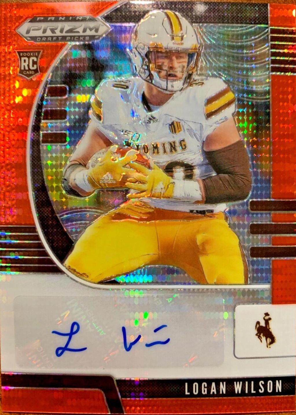 Logan Wilson [Autograph Orange Pulsar Prizm] #220