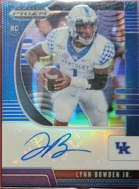 Lynn Bowden Jr. [Autograph Blue Prizm] #219