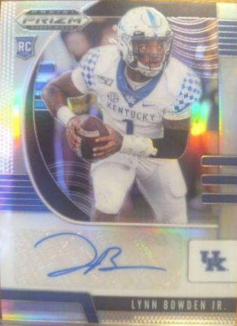 Lynn Bowden Jr. [Autograph Snakeskin Prizm] #219