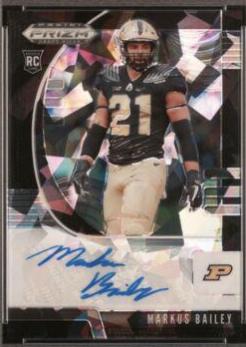 Markus Bailey [Autograph Green Ice Prizm] #201
