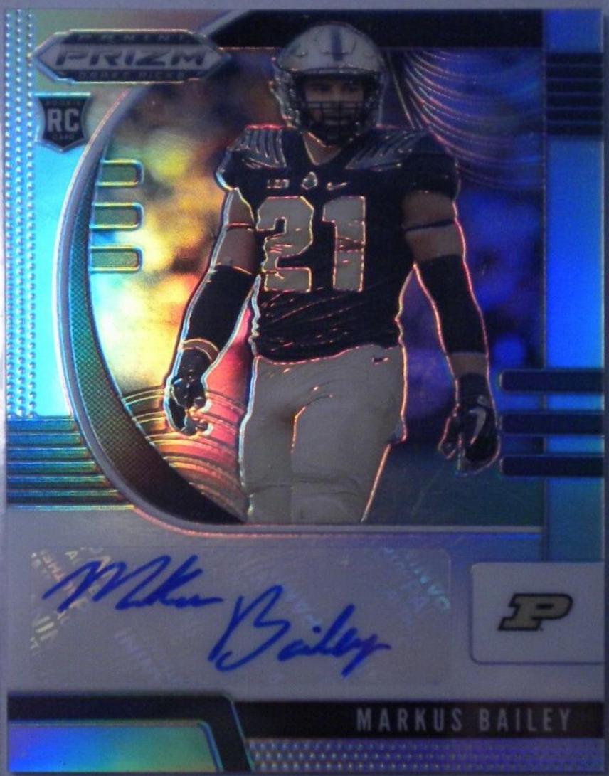 Markus Bailey [Autograph Snakeskin Prizm] #201