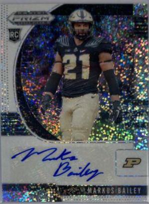 Markus Bailey [Autograph White Sparkle Prizm] #201