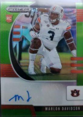 Marlon Davidson [Autograph Green Prizm] #195