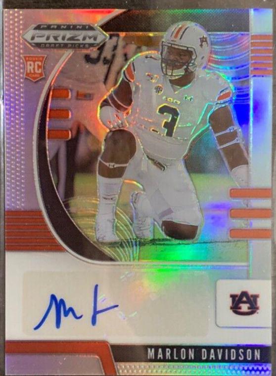 Marlon Davidson [Autograph Red Prizm] #195