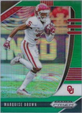 Marquise Brown [Green Prizm] #69