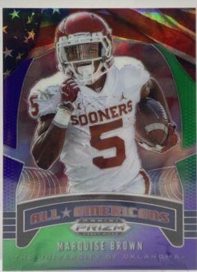 Marquise Brown [Purple, Green Prizm] #30