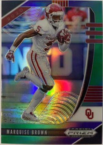 Marquise Brown [Purple, Green Prizm] #69