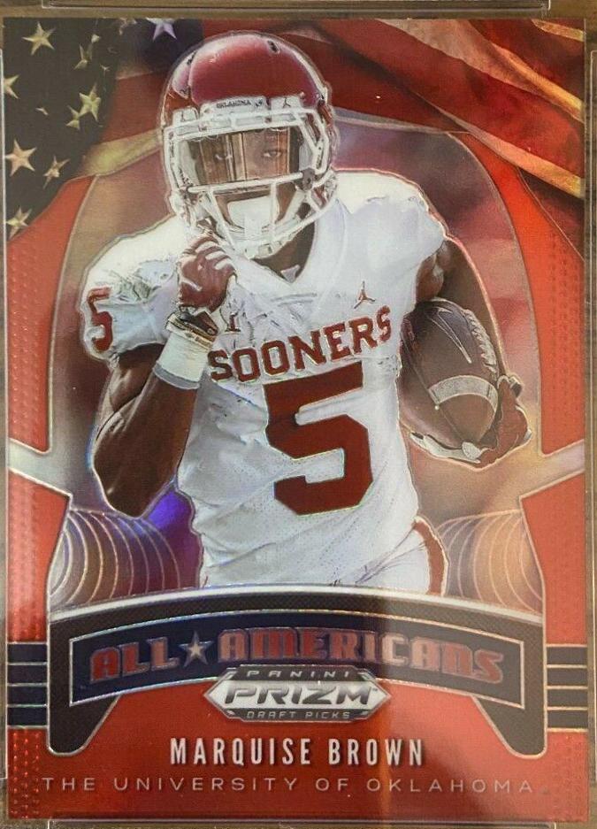 Marquise Brown [Red Prizm] #30