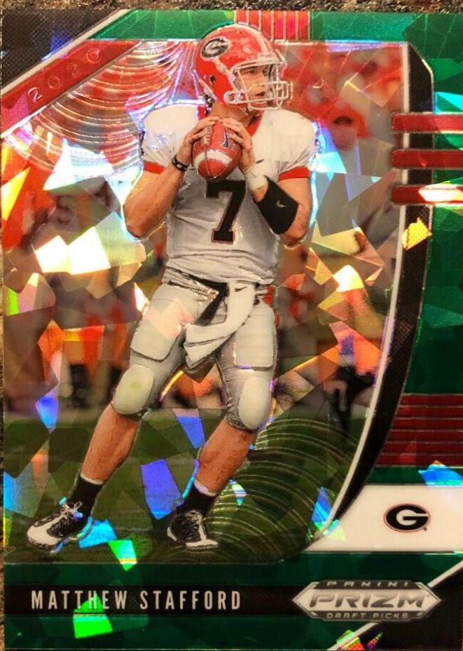 Matthew Stafford [Green Ice Prizm] #72