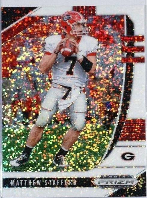Matthew Stafford [White Sparkle Prizm] #72