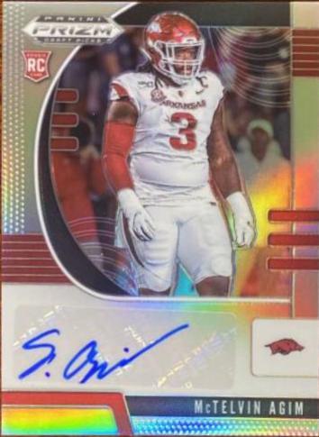 McTelvin Agim [Autograph Snakeskin Prizm] #192