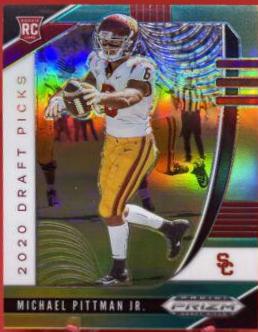 Michael Pittman Jr. [Green, Yellow Prizm] #145