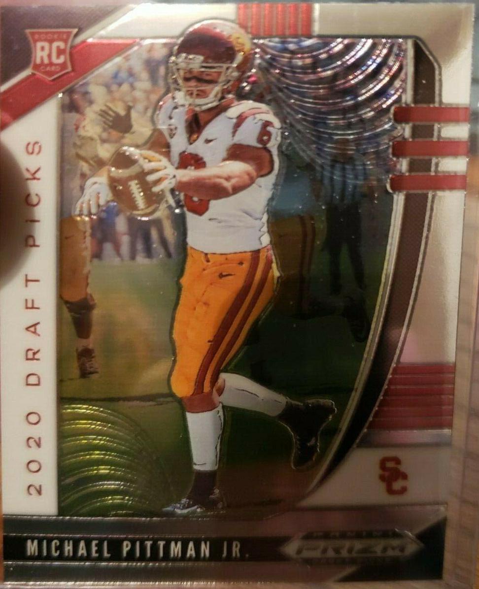 Michael Pittman Jr. [White Sparkle Prizm] #145