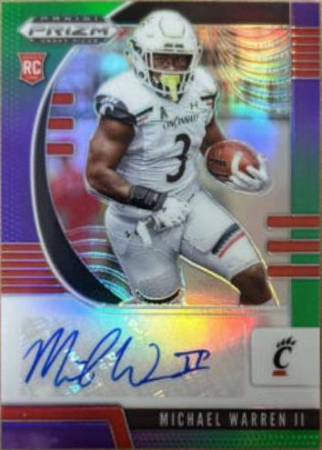 Michael Warren II [Autograph Purple Green Prizm] #164