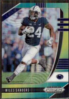 Miles Sanders [Green, Yellow Prizm] #76