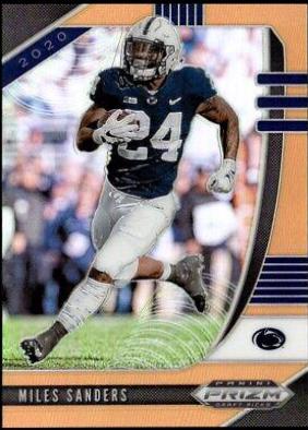 Miles Sanders [Orange Prizm] #76