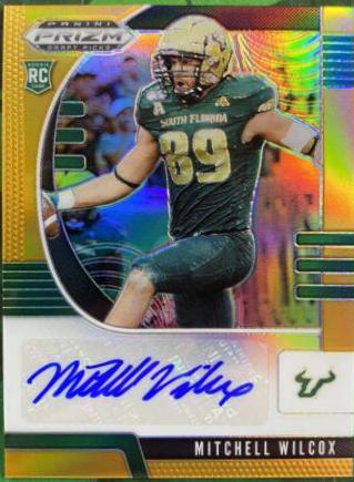 Mitchell Wilcox [Autograph Orange Prizm] #248
