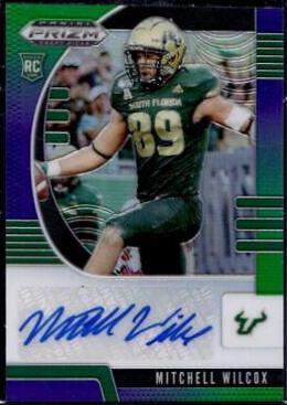Mitchell Wilcox [Autograph Purple Green Prizm] #248