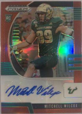 Mitchell Wilcox [Autograph Red Prizm] #248