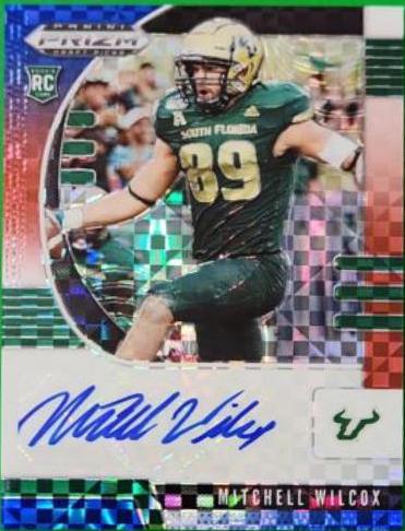 Mitchell Wilcox [Autograph Red White Blue Prizm] #248