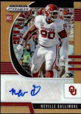 Neville Gallimore [Autograph Orange Prizm] #196