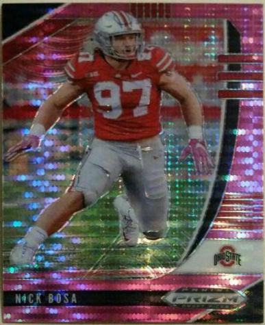 Nick Bosa [Pink Pulsar Prizm] #77