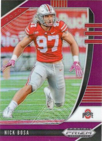Nick Bosa [Purple Prizm] #77